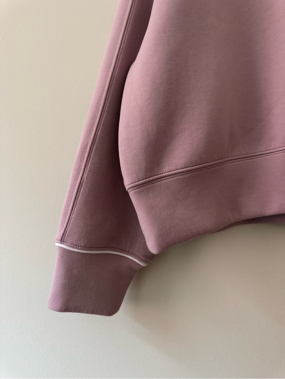ABERCROMBIE YPB neoKNIT V-Neck Mauve XL - Picture 10 of 13